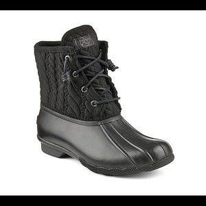 Saltwater Rope Embossed Duck Boots